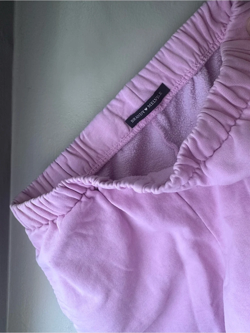 Brandy Melville Cotton Shorts Size Small Cotton Raspberry-Pink-Purple Shorts